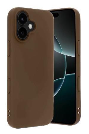 LRZ02 Apple iPhone 17 First Silikon - Kahverengi&hellip;