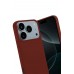 LRZ02 Apple iPhone 17 Pro Max First Silikon - Bordo