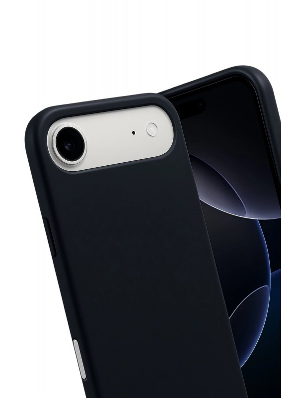 LRZ02 Apple iPhone 17 Air Nano içi Kadife Silikon - Siyah&hellip;