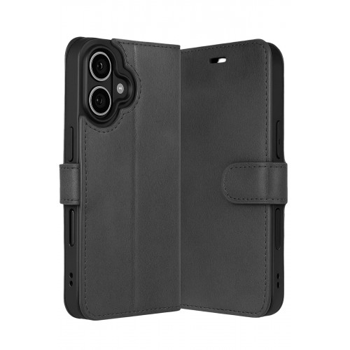 LRZ02 Apple iPhone 17 Trend S Plus Kapaklı Kılıf - Siyah