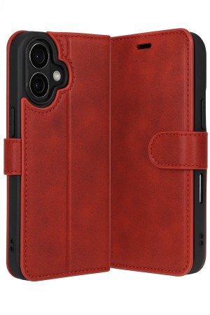 LRZ02 Apple iPhone 17 Trend S Plus Kapaklı Kılıf - Kırmızı&hellip;