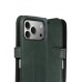 LRZ02 Apple iPhone 17 Pro Trend S Plus Kapaklı Kılıf - Yeşil