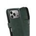 LRZ02 Apple iPhone 17 Pro Trend S Plus Kapaklı Kılıf - Yeşil