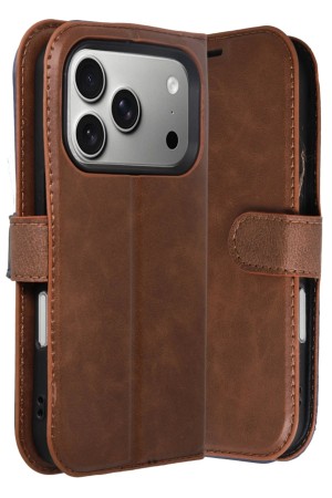 LRZ02 Apple iPhone 17 Pro Trend S Plus Kapaklı Kılıf - Taba&hellip;