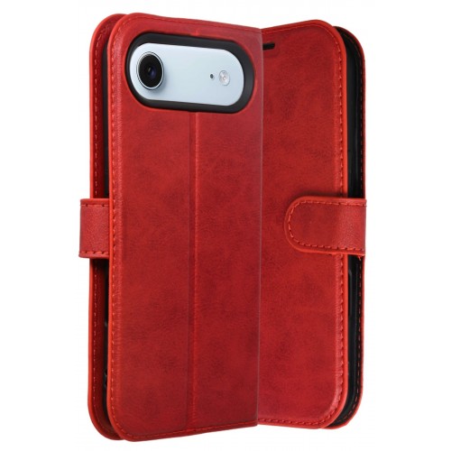 LRZ02 Apple iPhone 17 Air Trend S Plus Kapaklı Kılıf - Kırmızı