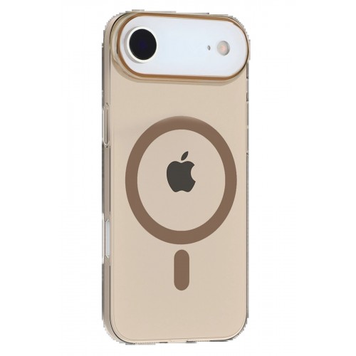 LRZ02 Apple iPhone 17 Air PC Blank Magsafe Kapak - Çöl Titanyum