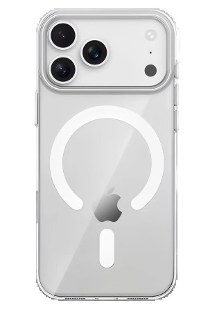 LRZ02 Apple iPhone 17 Pro Max PC Blank Magsafe Kapak - Şeffaf&hellip;