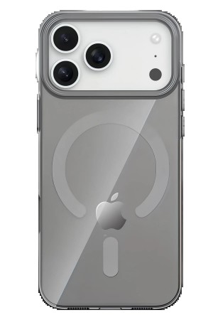 LRZ02 Apple iPhone 17 Pro Max PC Blank Magsafe Kapak - Natural Grey&hellip;