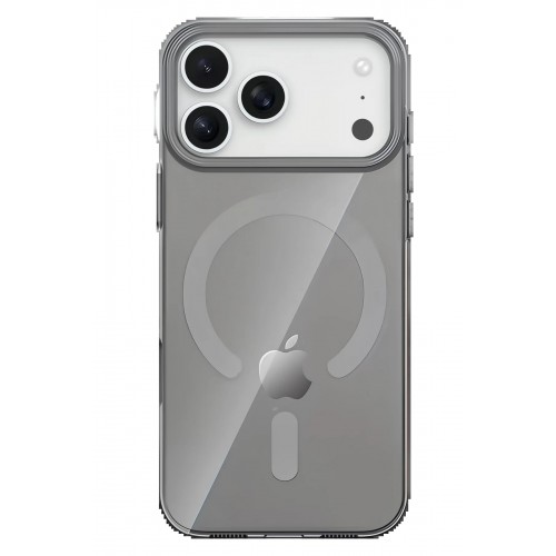 LRZ02 Apple iPhone 17 Pro Max PC Blank Magsafe Kapak - Natural Grey