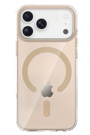 LRZ02 Apple iPhone 17 Pro Max PC Blank Magsafe Kapak - Çöl Titanyum&hellip;