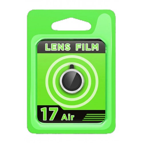LRZ02 Apple iPhone 17 Air Raze Metal Kamera Lens - Gümüş