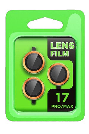 LRZ02 Apple iPhone 17 Pro Raze Metal Kamera Lens - Turuncu&hellip;