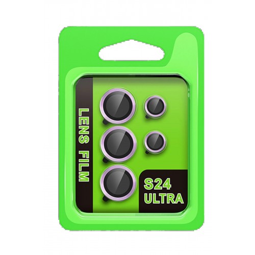 LRZ02 Samsung Galaxy S24 Ultra Raze Metal Kamera Lens - Mor