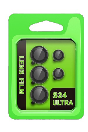 LRZ02 Samsung Galaxy S24 Ultra Raze Metal Kamera Lens - Siyah&hellip;