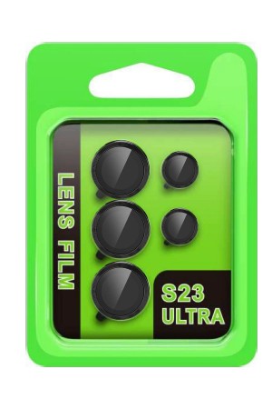 LRZ02 Samsung Galaxy S23 Ultra Raze Metal Kamera Lens - Siyah&hellip;