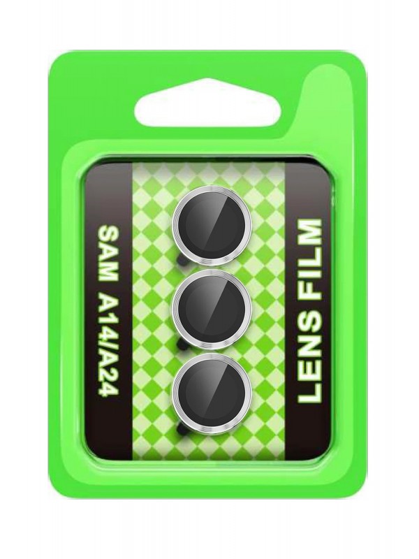 LRZ02 Samsung Galaxy A24 4G Raze Metal Kamera Lens - Gümüş&hellip;