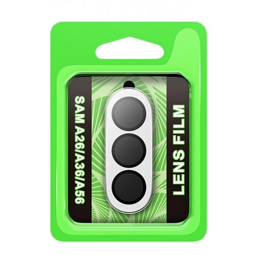 LRZ02 Samsung Galaxy A26 Raze Metal Kamera Lens - Gümüş