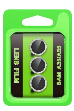 LRZ02 Samsung Galaxy A35 5G Raze Metal Kamera Lens - Gümüş&hellip;