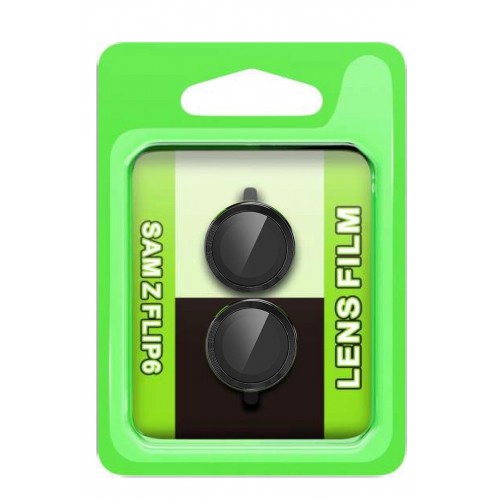 LRZ02 Samsung Galaxy Z Flip 6 Raze Metal Kamera Lens - Siyah