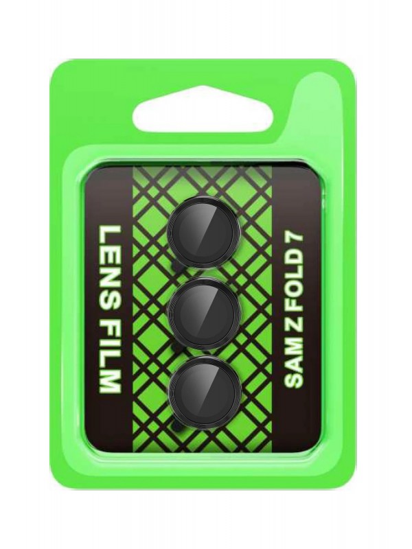 LRZ02 Samsung Galaxy Z Fold 7 Raze Metal Kamera Lens - Siyah&hellip;