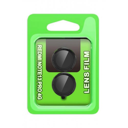 LRZ02 Xiaomi Redmi Note 13 Pro 4G Raze Metal Kamera Lens - Siyah