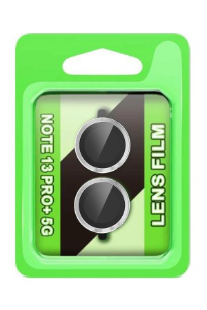 LRZ02 Xiaomi Redmi Note 13 Pro Plus Raze Metal Kamera Lens - Gümüş&hellip;