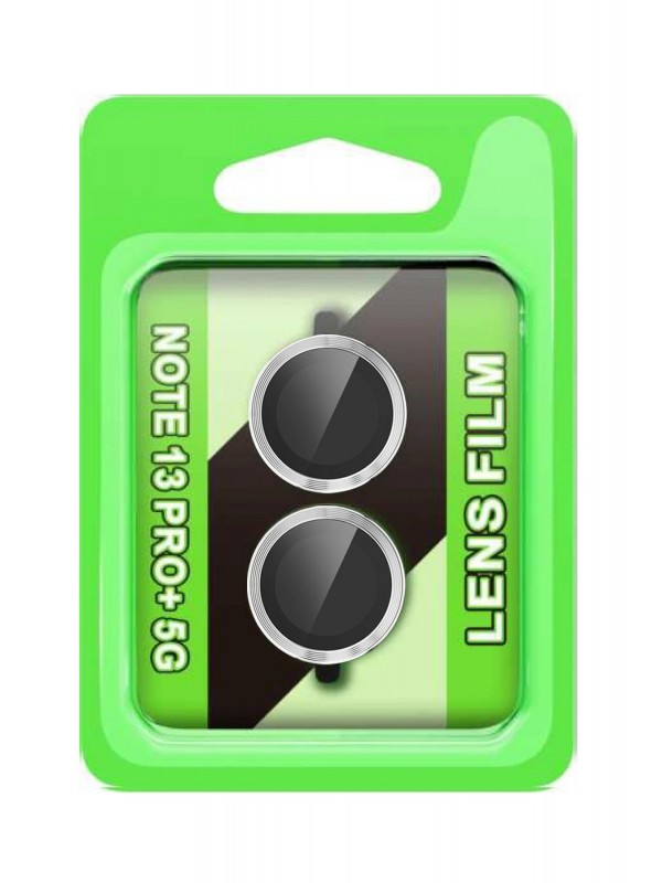 LRZ02 Xiaomi Redmi Note 13 Pro Plus Raze Metal Kamera Lens - Gümüş&hellip;