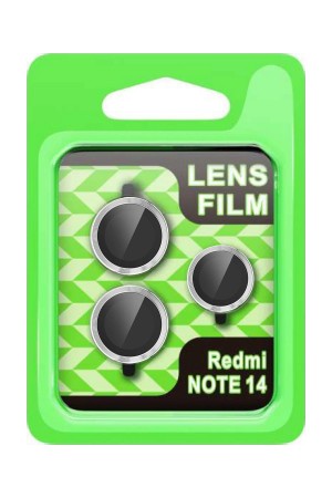 LRZ02 Xiaomi Note 14 5G Raze Metal Kamera Lens - Gümüş&hellip;