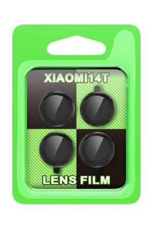 LRZ02 Xiaomi Mi 14T Raze Metal Kamera Lens - Siyah&hellip;