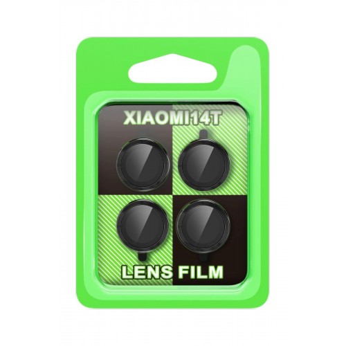 LRZ02 Xiaomi Mi 14T Raze Metal Kamera Lens - Siyah