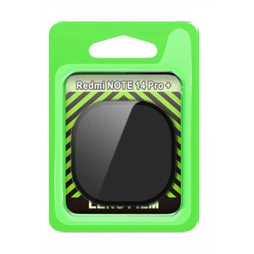 LRZ02 Xiaomi Redmi Note 14 Pro Plus Raze Metal Kamera Lens - Siyah