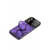 LRZ02 Vivo Y16 Kılıf Joy Lens Standlı Kapak - Mor