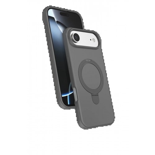 LRZ02 Apple iPhone 17 Air Regal Magsafe Standlı Kapak - Titan Gri