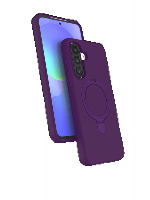 LRZ02 Samsung Galaxy A56 Regal Magsafe Standlı Kapak - Derin Mor&hellip;