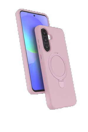 LRZ02 Samsung Galaxy A56 Regal Magsafe Standlı Kapak - Açık Pembe&hellip;