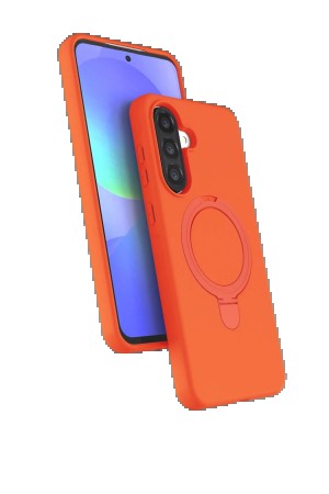 LRZ02 Samsung Galaxy A26 Regal Magsafe Standlı Kapak - Turuncu&hellip;