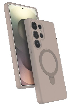 LRZ02 Samsung Galaxy S25 Ultra Regal Magsafe Standlı Kapak - Çöl Titany&hellip;