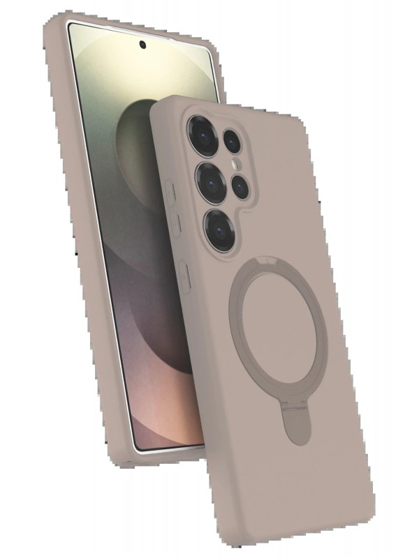LRZ02 Samsung Galaxy S25 Ultra Regal Magsafe Standlı Kapak - Çöl Titany&hellip;
