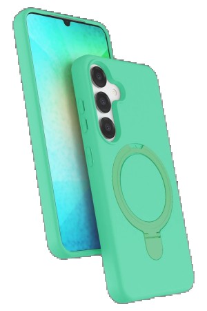 LRZ02 Samsung Galaxy S25 Regal Magsafe Standlı Kapak - Yeşil&hellip;
