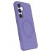 LRZ02 Samsung Galaxy S25 Regal Magsafe Standlı Kapak - Lila