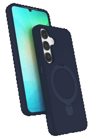 LRZ02 Samsung Galaxy S25 Regal Magsafe Standlı Kapak - Lacivert&hellip;