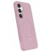 LRZ02 Samsung Galaxy S25 Regal Magsafe Standlı Kapak - Açık Pembe