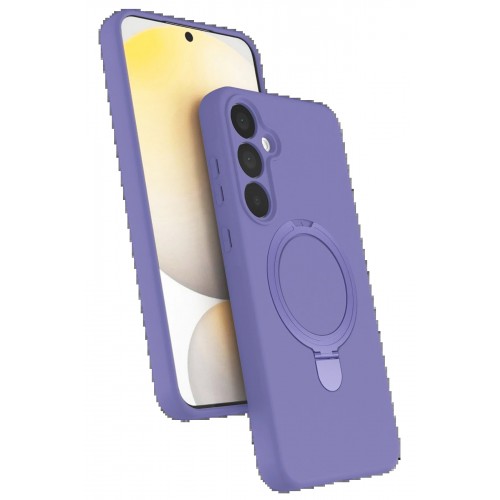 LRZ02 Samsung Galaxy A16 5G Regal Magsafe Standlı Kapak - Lila