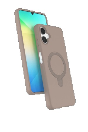 LRZ02 Samsung Galaxy A06 Regal Magsafe Standlı Kapak - Çöl Titanyum&hellip;