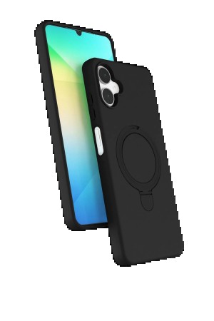 LRZ02 Samsung Galaxy A06 Regal Magsafe Standlı Kapak - Siyah&hellip;