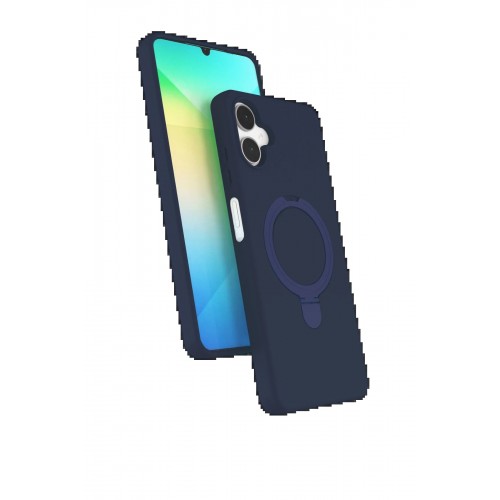 LRZ02 Samsung Galaxy A06 Regal Magsafe Standlı Kapak - Lacivert