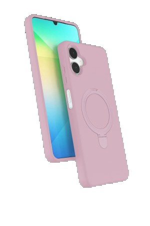 LRZ02 Samsung Galaxy A06 Regal Magsafe Standlı Kapak - Açık Pembe&hellip;