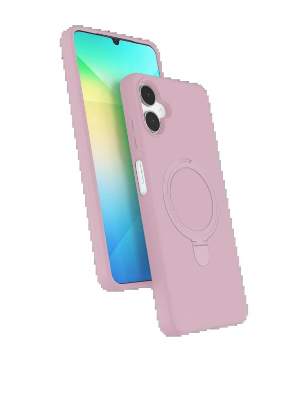 LRZ02 Samsung Galaxy A06 Regal Magsafe Standlı Kapak - Açık Pembe&hellip;