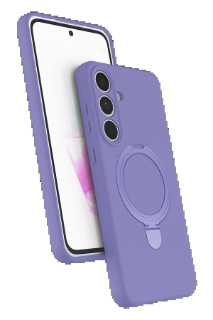 LRZ02 Samsung Galaxy S24 FE Regal Magsafe Standlı Kapak - Lila&hellip;