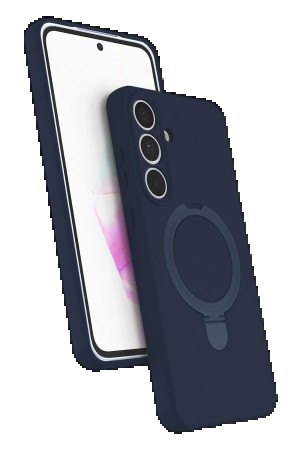LRZ02 Samsung Galaxy S24 FE Regal Magsafe Standlı Kapak - Lacivert&hellip;